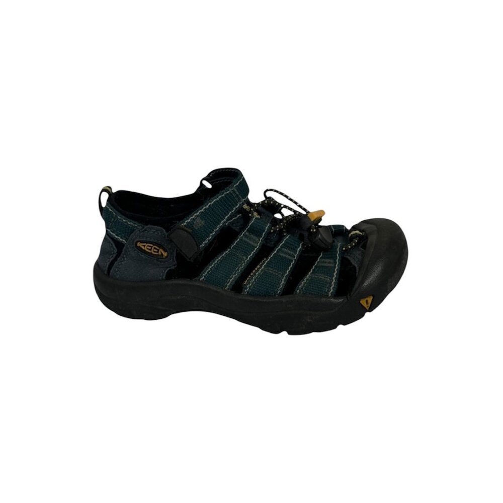 Keen Kids Size 13 Navy Blue Sandals Toe Protection Elastic Strap Water Shoes
